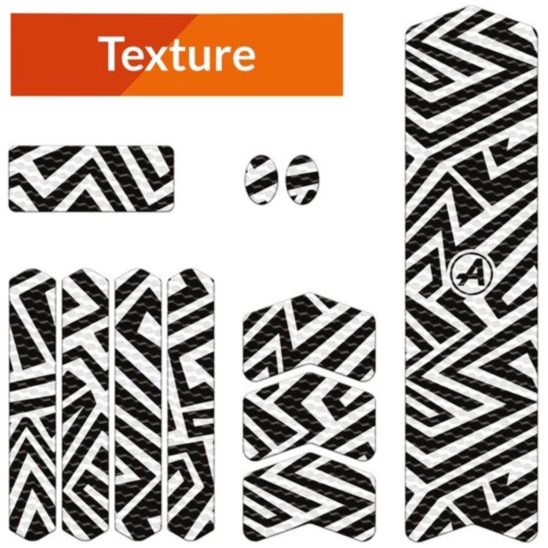 Texture Frame Guards Kit M - Svarta Linjer ALGIS