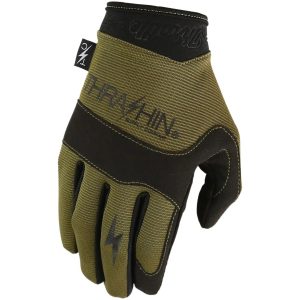 THRASHIN SUPPLY CO. MC-Handskar Covert Kort Olivgrön