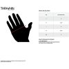 THRASHIN SUPPLY CO. MC-Handskar Stealth Kort Svart/Röd Medium – miniatyr 3