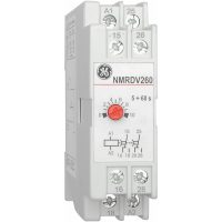 Tidrelä, GE, 24-240V, 2 vxl. frånslagsfördröjt MALMBERGS