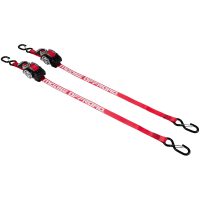 Tie Down - Retractable Ratchet - 1" x 10 - Red