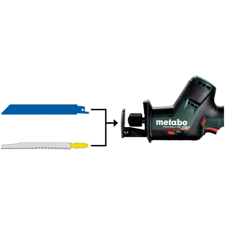 Tigersåg 12V PowerMaxx SSE 12 BL Med LiHD Batteri METABO Med LiHD Batteri – bild 2