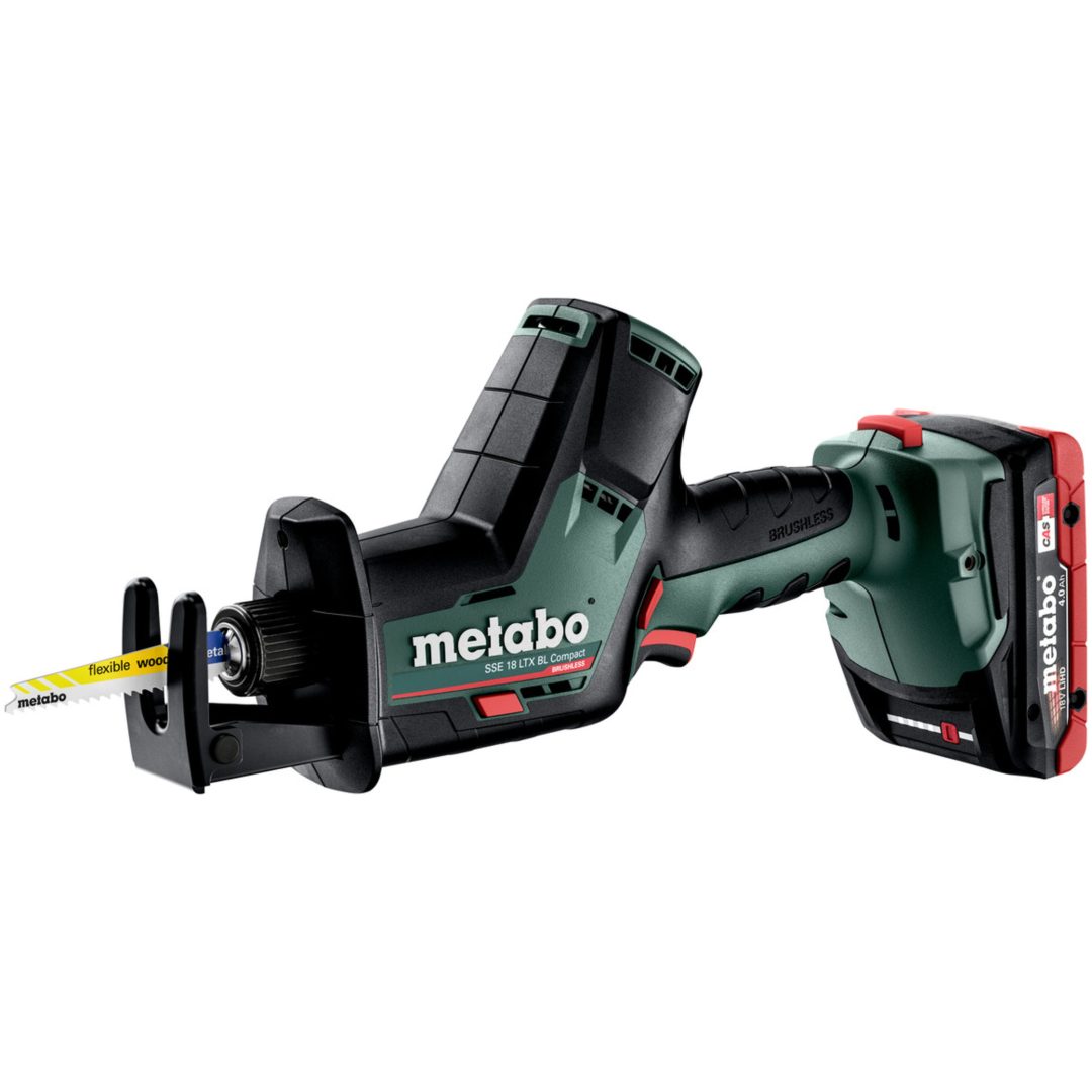 Tigersåg 18V SSE 18 LTX BL Compact Med LiHD Batteri METABO Med LiHD Batteri