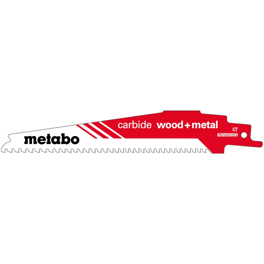 Tigersågblad Metall / Trä Carbie HM METABO Antal: 1 / 150 mm / Med skär av hårdmetall