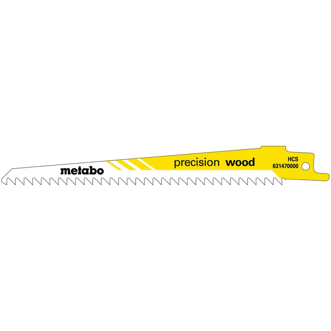 Tigersågblad Trä Precision HCS METABO Antal: 2 / 150 mm / Skränkt / Slipat
