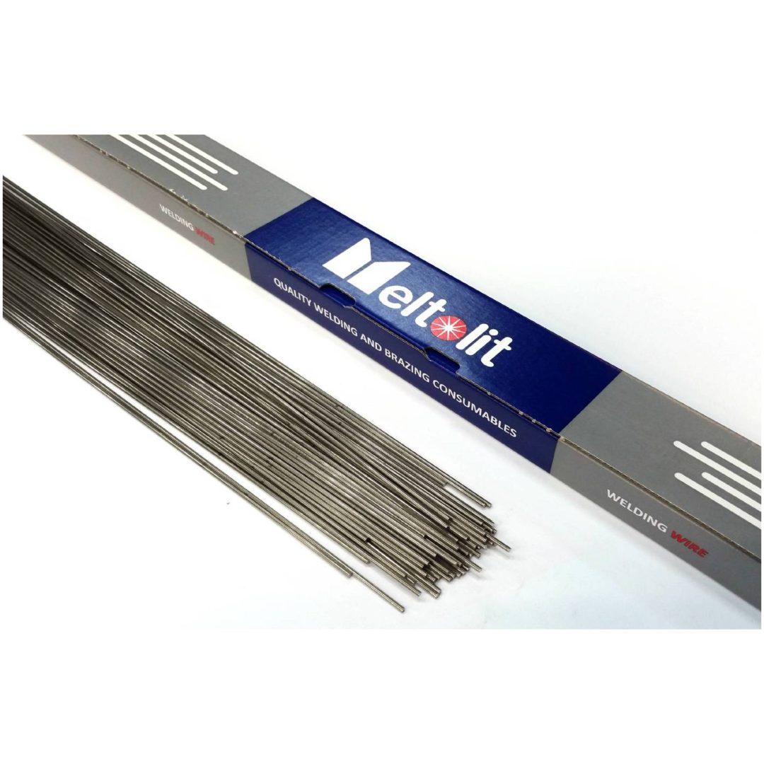 Tigtråd olegerat stål SG3 Meltolit TIGTRÅD SG3 2,4x1000MM 5KG