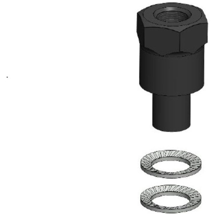 Tillbehör Backspegelsfäste Adapter kit M8/M10 Quad Lock – bild 2