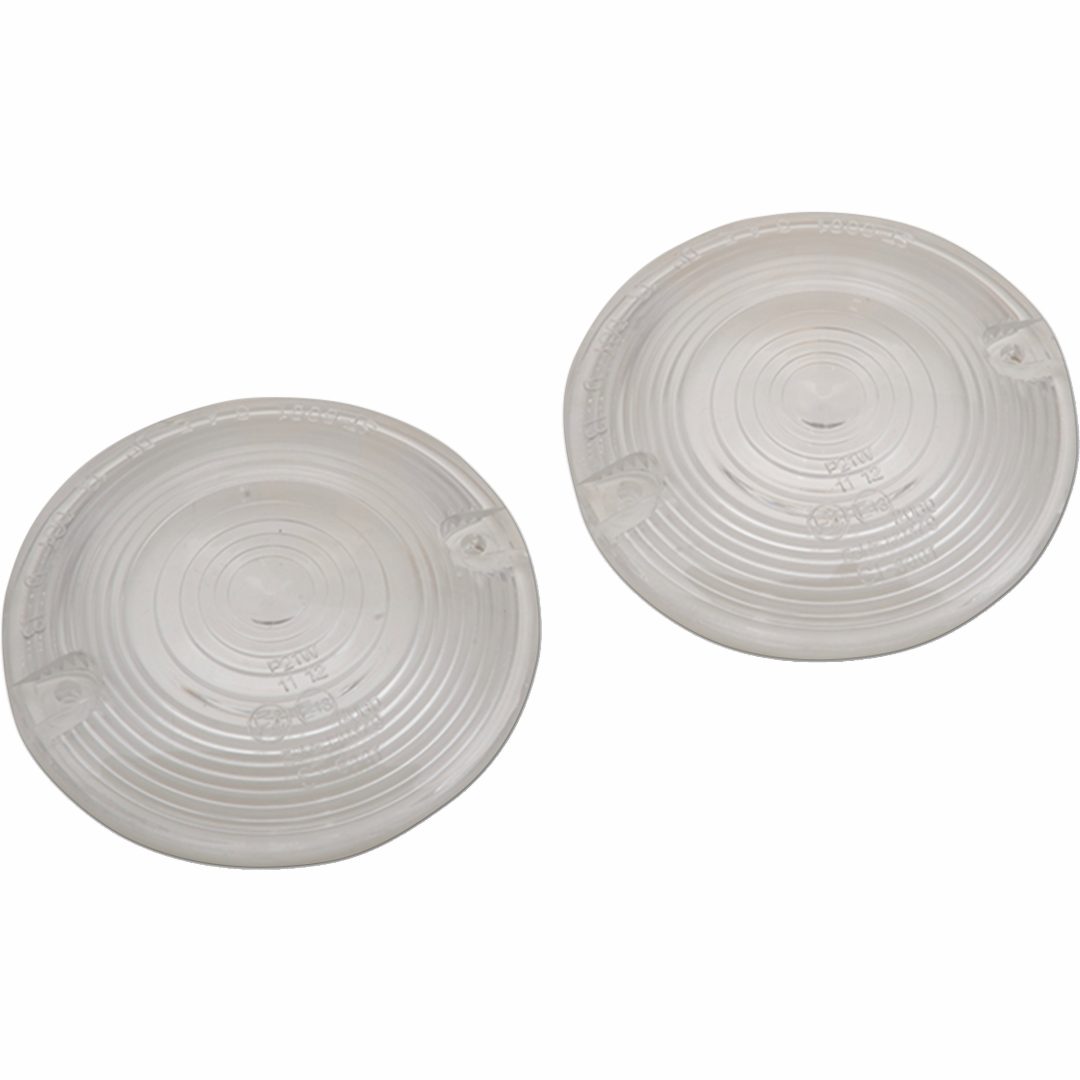 Tillbehör Blinkers Lins Set DRAG SPECIALTIES LENS T/S FLHT CLR DOT