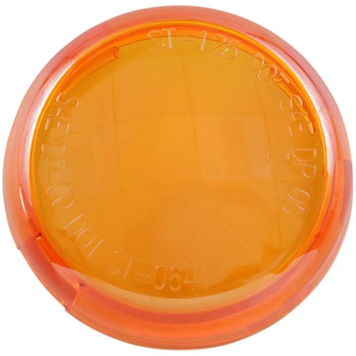 Tillbehör Blinkers Lins Set DRAG SPECIALTIES Orange blinkers glas – bild 2