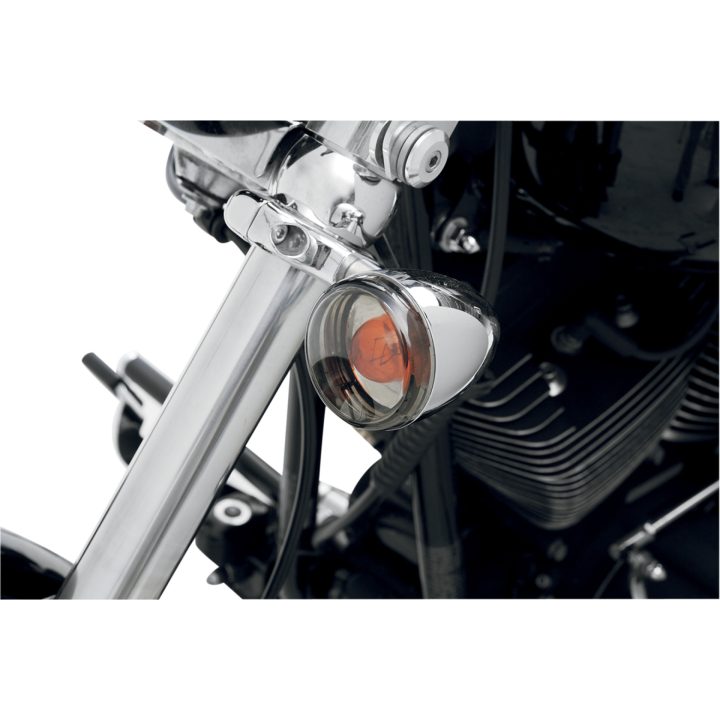 Tillbehör Blinkers Lins Set Smoke DRAG SPECIALTIES SMOKED BULLET LENS 00-12 – bild 3