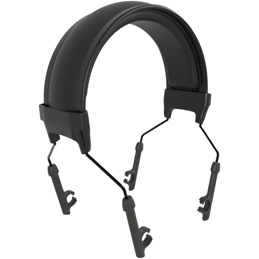 Tillbehör Hörselskydd Freebird Headband Svart Guardio – bild 2