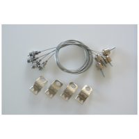 Tillbehör Nedpendl.kit LED-panel Zebra