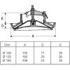 Tilluftsventil plast Flexit TILLUFTSVENTIL 100 SVART PLAST – miniatyr 2