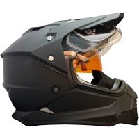 Timeless SnowTrail skoterhjälm Adventure mattsvart, 3XL
