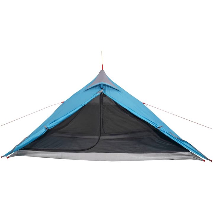 Tipi-tält 1 person blå vattentätt vidaXL – bild 5