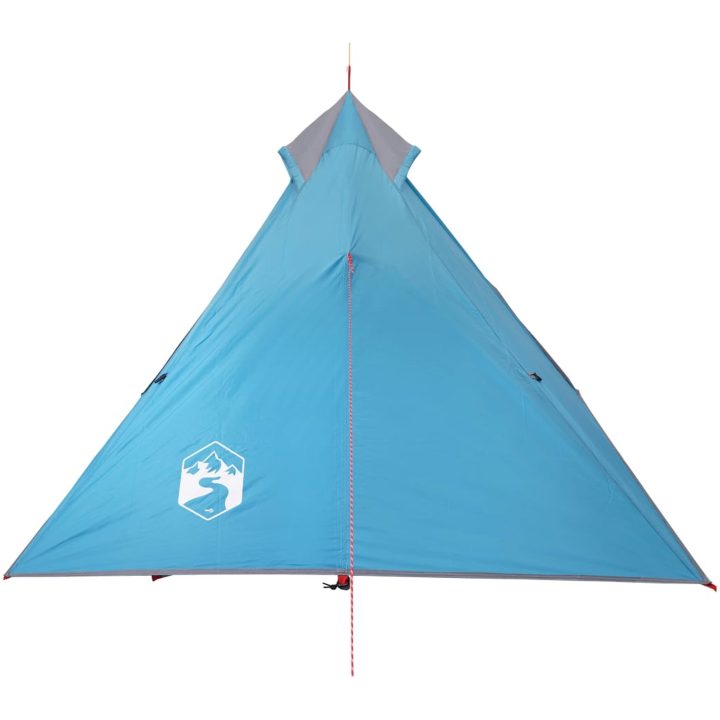 Tipi-tält 1 person blå vattentätt vidaXL – bild 6