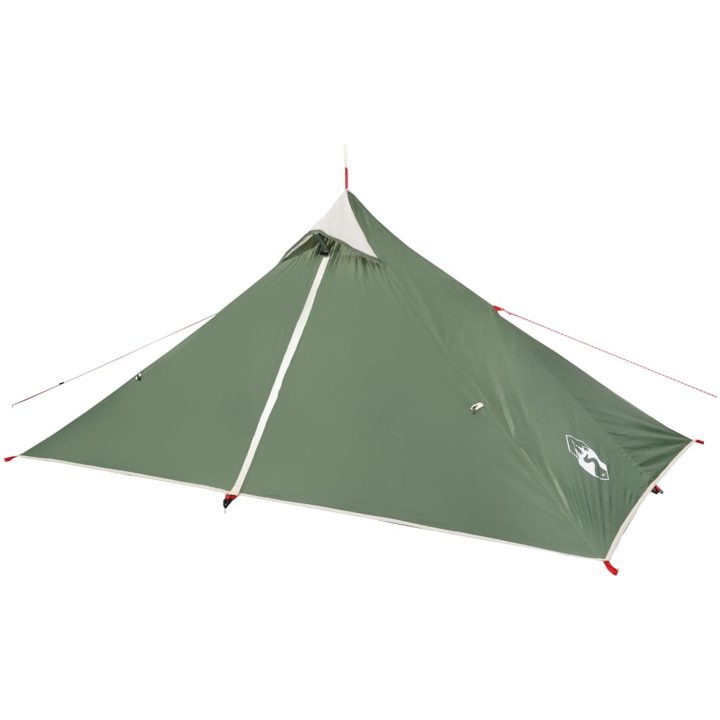 Tipi-tält 1 person grön vattentätt vidaXL – bild 5