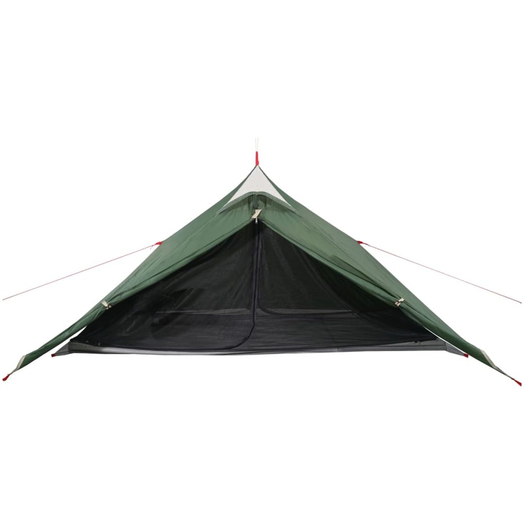 Tipi-tält 1 person grön vattentätt vidaXL – bild 6