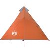 Tipi-tält 1 person orange vattentätt vidaXL – miniatyr 7