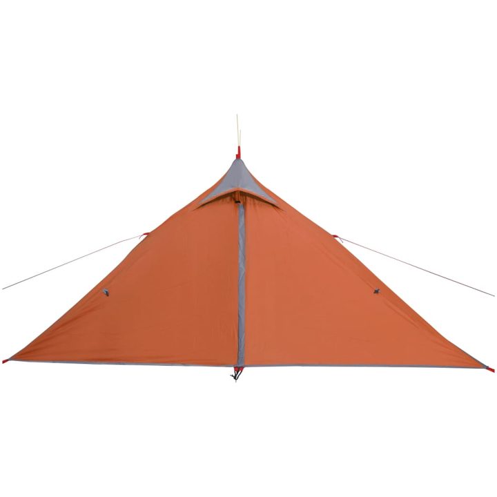 Tipi-tält 1 person orange vattentätt vidaXL – bild 8