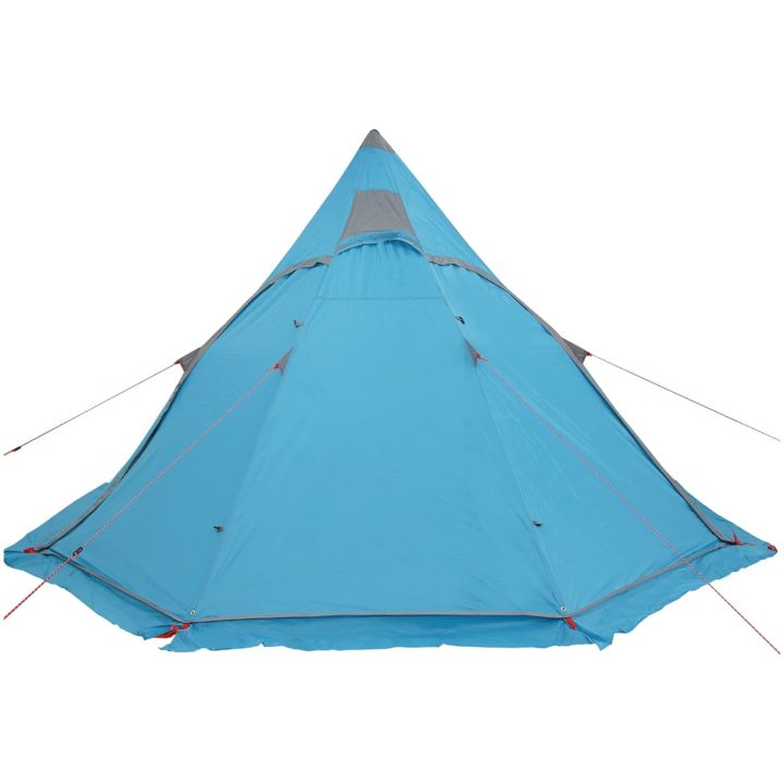 Tipi-tält 5 personer blå vattentätt vidaXL – bild 5