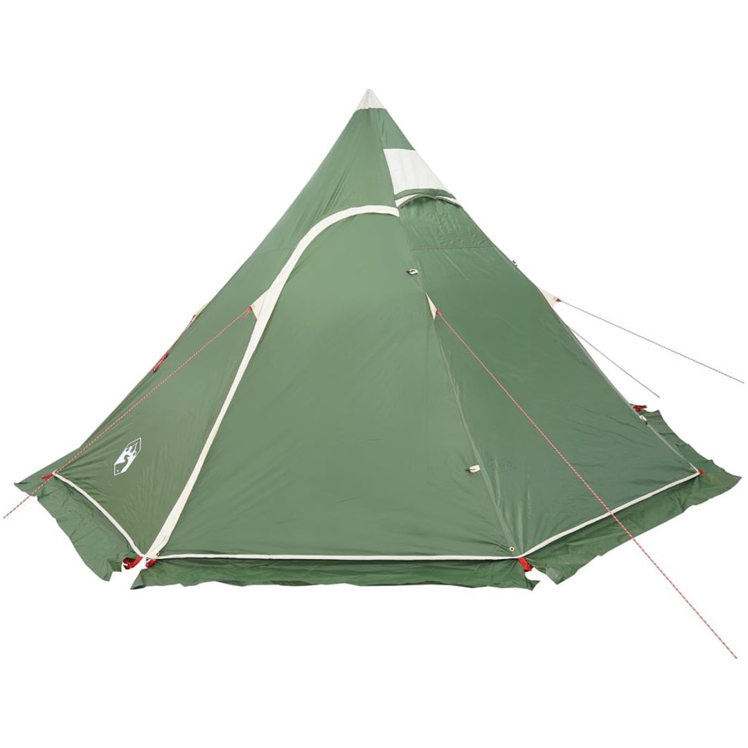 Tipi-tält 5 personer grön vattentätt vidaXL – bild 3