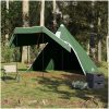 Tipi-tält 5 personer grön vattentätt vidaXL – miniatyr 4