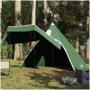 Tipi-tält 5 personer grön vattentätt vidaXL – miniatyr 1