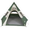 Tipi-tält 7 personer grön vattentätt vidaXL – miniatyr 5