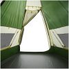 Tipi-tält 7 personer grön vattentätt vidaXL – miniatyr 10