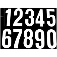 TMV Digits 200mm White '3' (20pcs)