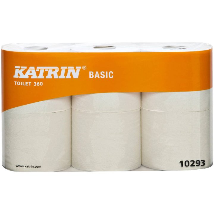 Toalettpapper Basic Grå KATRIN TOALETTPAPPER BASIC 360 DBL – bild 3