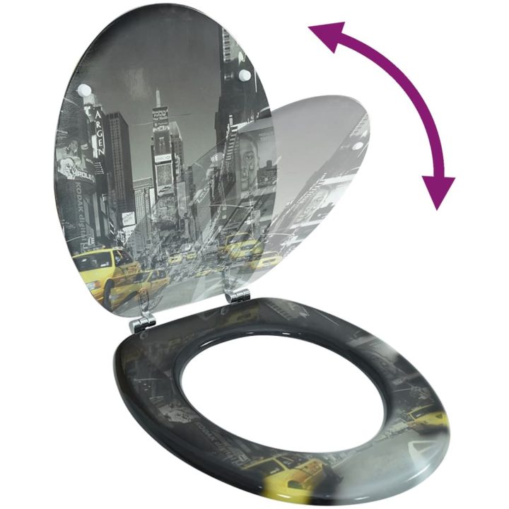 Toalettsits i MDF New York vidaXL – bild 7