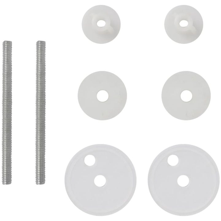 Toalettsits MDF lock enkel design vit vidaXL – bild 8