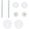Toalettsits med lock MDF bambudesign vidaXL – miniatyr 8