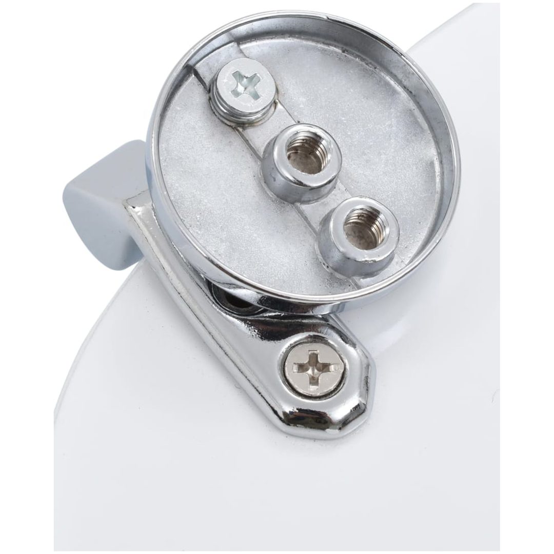 Toalettsits med lock MDF halvmussla vidaXL – bild 7