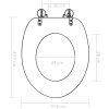 Toalettsits med lock MDF halvmussla vidaXL – miniatyr 9