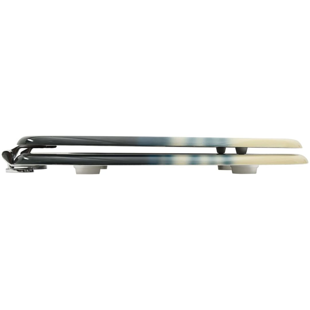 Toalettsits med lock MDF strand vidaXL – bild 4