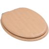 Toalettsits med mjuk stängning MDF bambu vidaXL – miniatyr 3