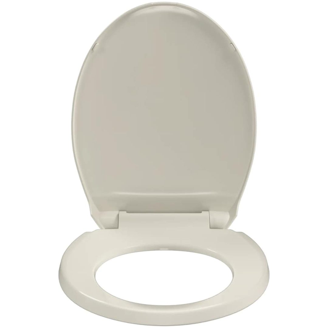 Toalettsits mjuk stängning aprikos oval vidaXL – bild 5