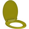Toalettsits mjuk stängning grön oval vidaXL – miniatyr 2