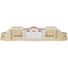 Toalettsits mjuk stängning snabbfäste beige oval vidaXL – miniatyr 8