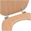 Toalettsitsar med lock 2 st MDF bambudesign vidaXL – miniatyr 7