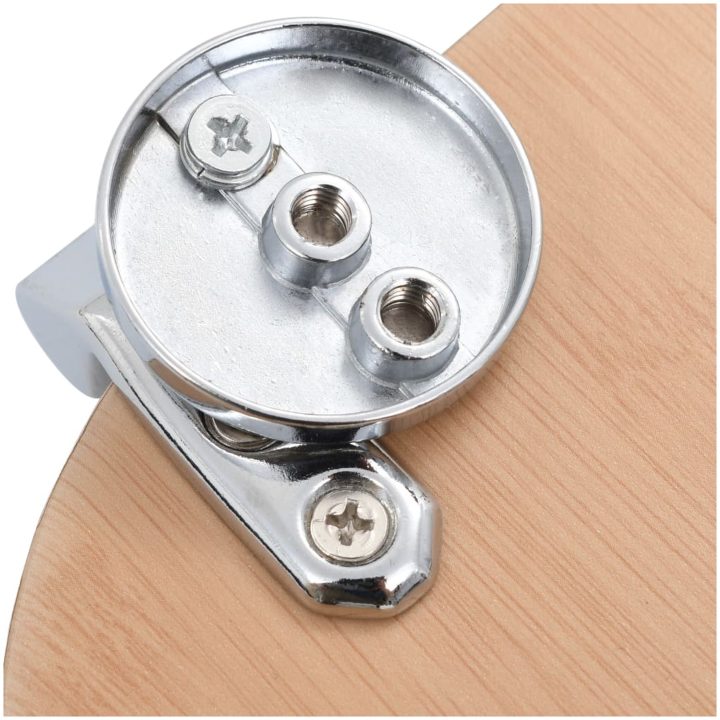 Toalettsitsar med lock 2 st MDF bambudesign vidaXL – bild 8