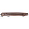 Toalettsitsar med lock 2 st MDF brun vidaXL – miniatyr 4