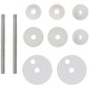 Toalettsitsar med lock 2 st MDF klapperstenar vidaXL – miniatyr 9