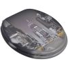 Toalettsitsar med lock 2 st MDF New York vidaXL – miniatyr 2