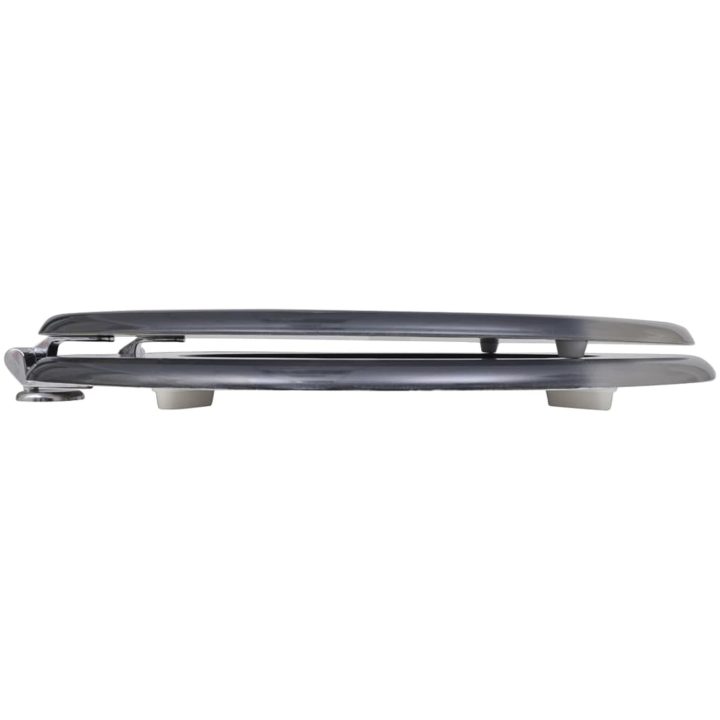 Toalettsitsar med lock 2 st MDF New York vidaXL – bild 5