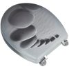 Toalettsitsar med lock 2 st MDF stenar vidaXL – miniatyr 3