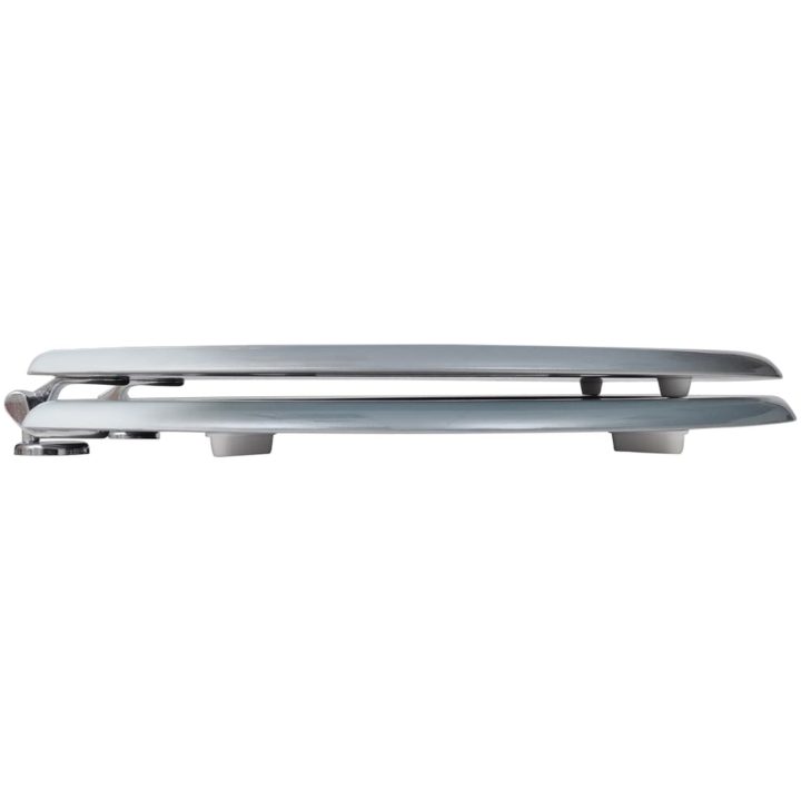 Toalettsitsar med lock 2 st MDF stenar vidaXL – bild 4